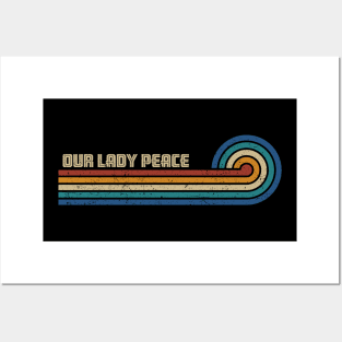 Our Lady Peace - Retro Sunset Posters and Art